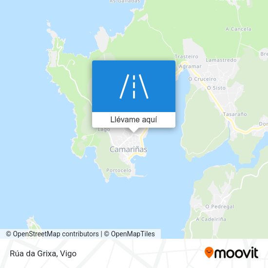 Mapa Rúa da Grixa