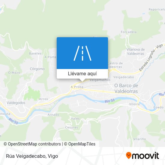 Mapa Rúa Veigadecabo