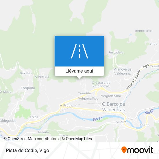 Mapa Pista de Cedie