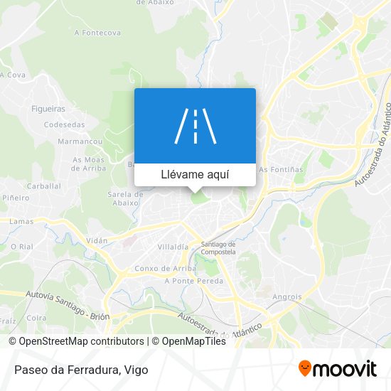Mapa Paseo da Ferradura