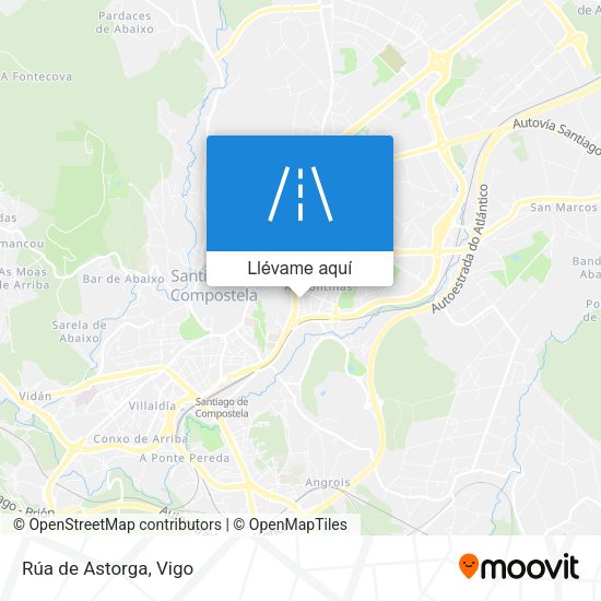 Mapa Rúa de Astorga