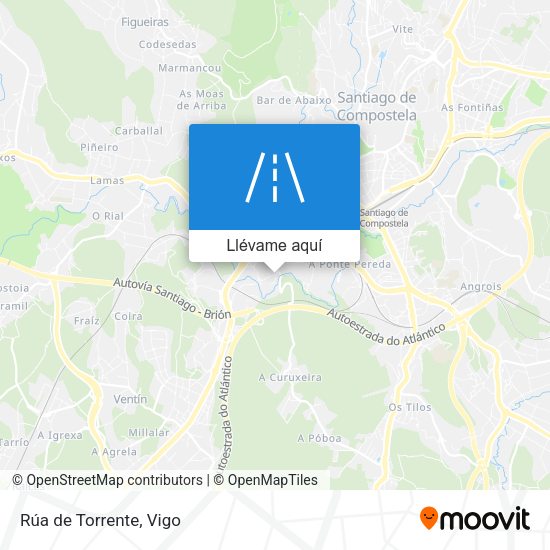 Mapa Rúa de Torrente
