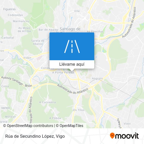 Mapa Rúa de Secundino López