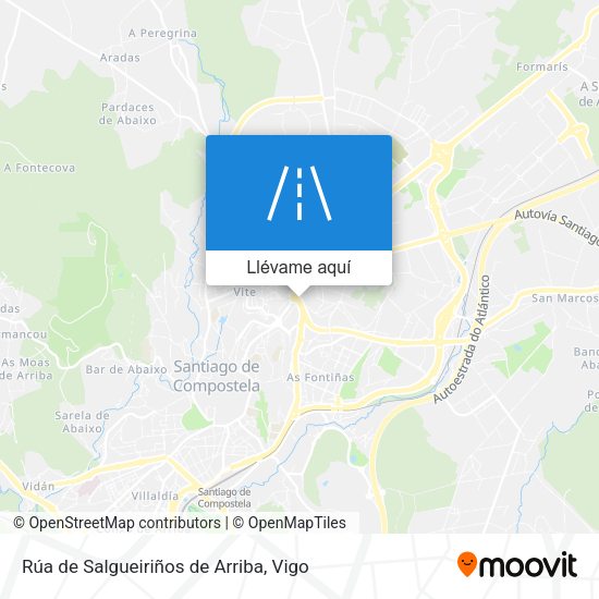 Mapa Rúa de Salgueiriños de Arriba