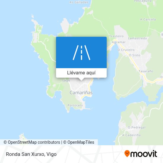 Mapa Ronda San Xurxo