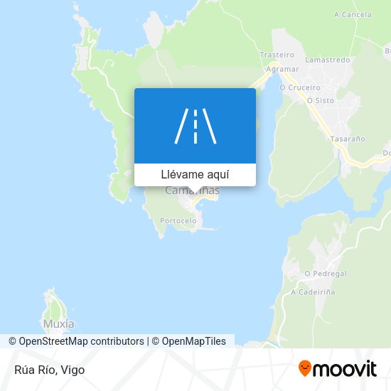 Mapa Rúa Río