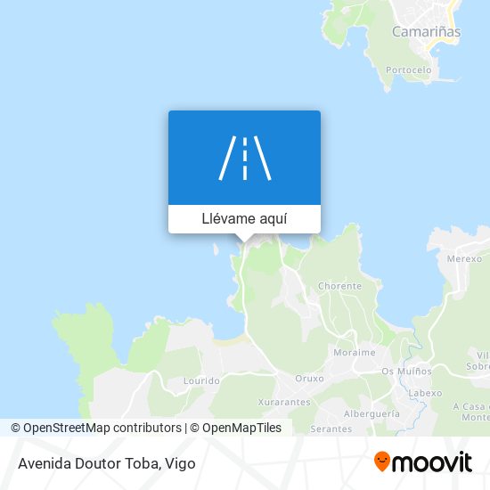 Mapa Avenida Doutor Toba