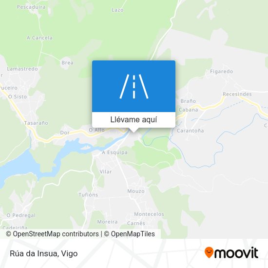Mapa Rúa da Insua