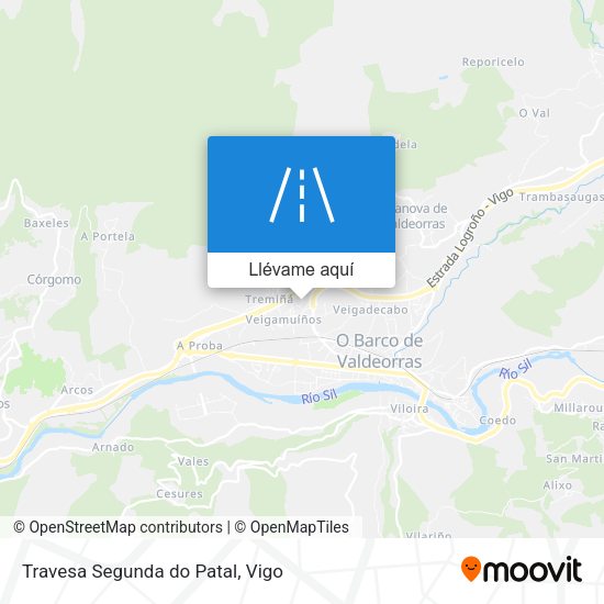 Mapa Travesa Segunda do Patal