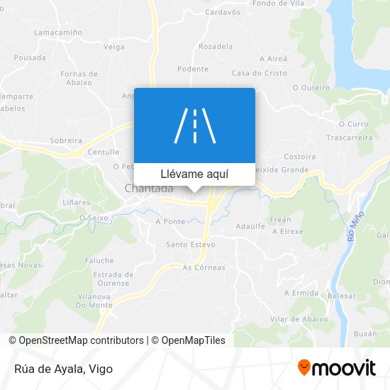 Mapa Rúa de Ayala