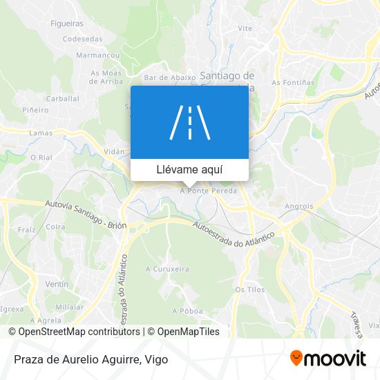 Mapa Praza de Aurelio Aguirre