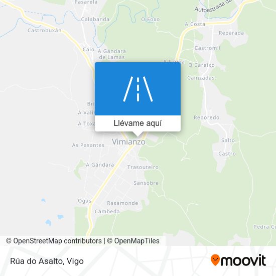 Mapa Rúa do Asalto
