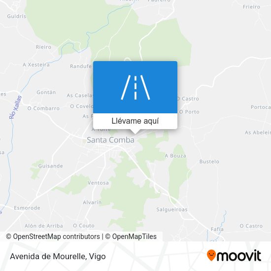 Mapa Avenida de Mourelle