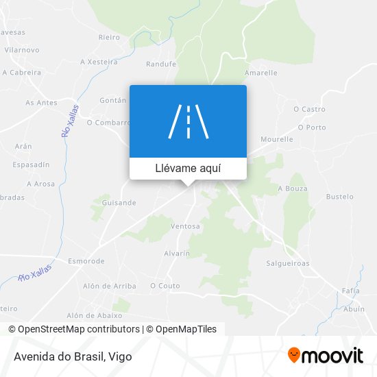 Mapa Avenida do Brasil