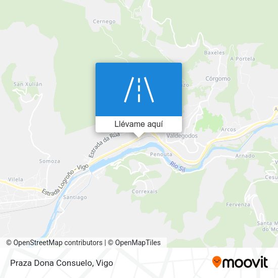 Mapa Praza Dona Consuelo