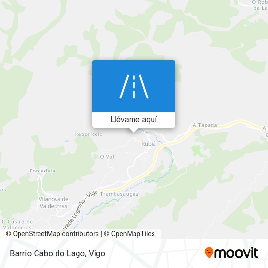 Mapa Barrio Cabo do Lago