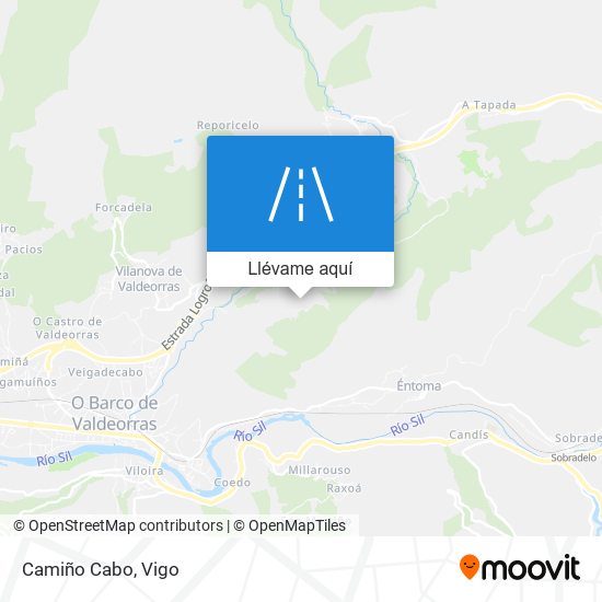 Mapa Camiño Cabo