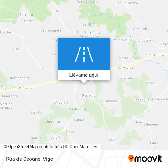 Mapa Rúa de Seoane