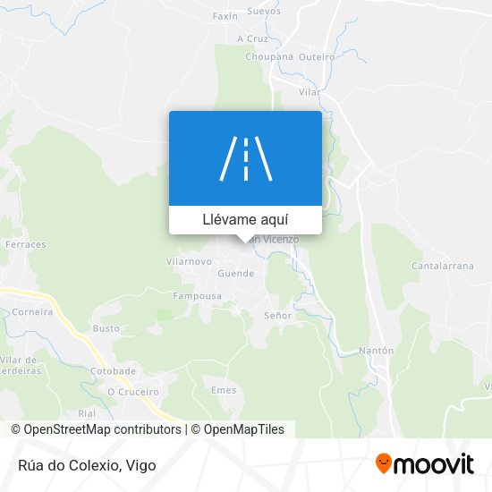 Mapa Rúa do Colexio