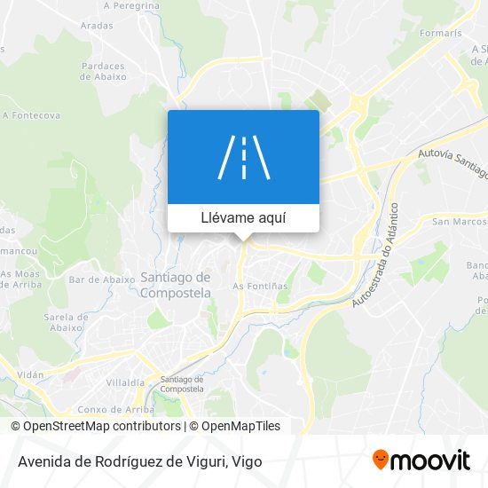 Mapa Avenida de Rodríguez de Viguri