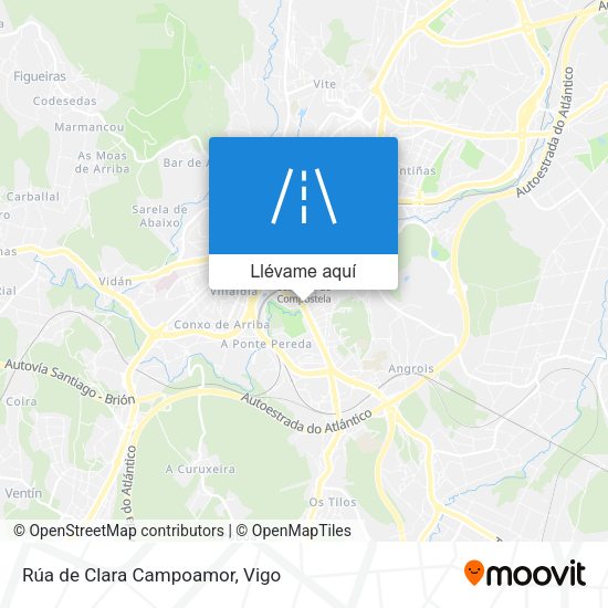 Mapa Rúa de Clara Campoamor
