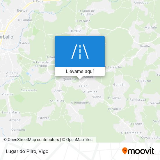 Mapa Lugar do Pilro