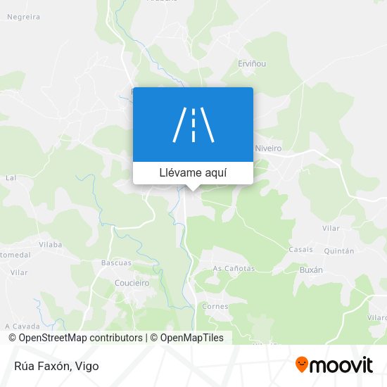 Mapa Rúa Faxón