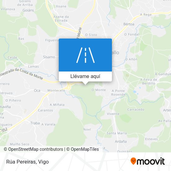 Mapa Rúa Pereiras