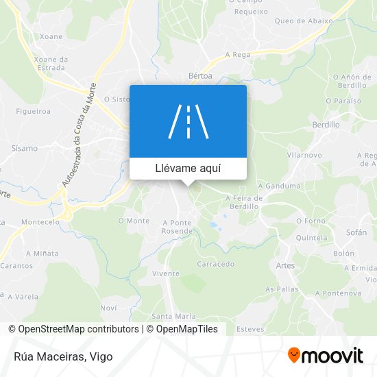 Mapa Rúa Maceiras