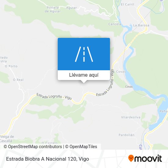 Mapa Estrada Biobra A Nacional 120