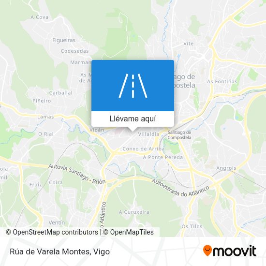 Mapa Rúa de Varela Montes