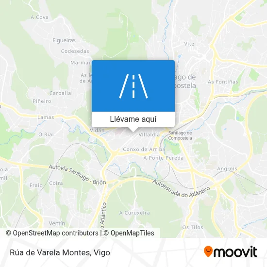 Mapa Rúa de Varela Montes