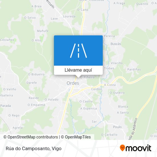 Mapa Rúa do Camposanto