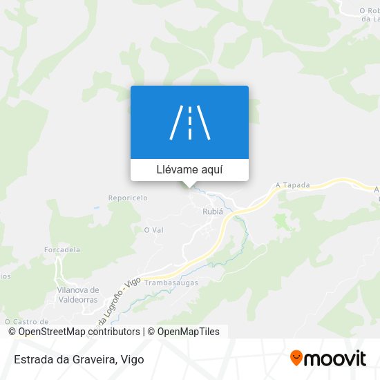 Mapa Estrada da Graveira