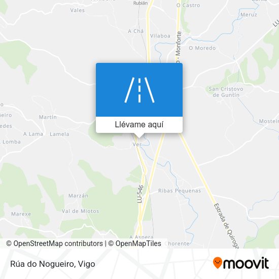 Mapa Rúa do Nogueiro