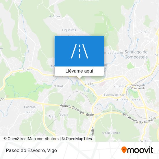 Mapa Paseo do Esvedro