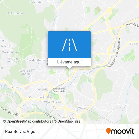 Mapa Rúa Belvís