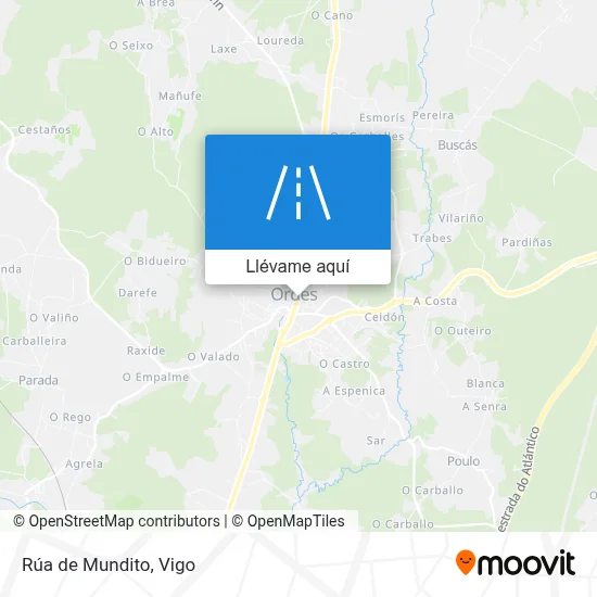 Mapa Rúa de Mundito