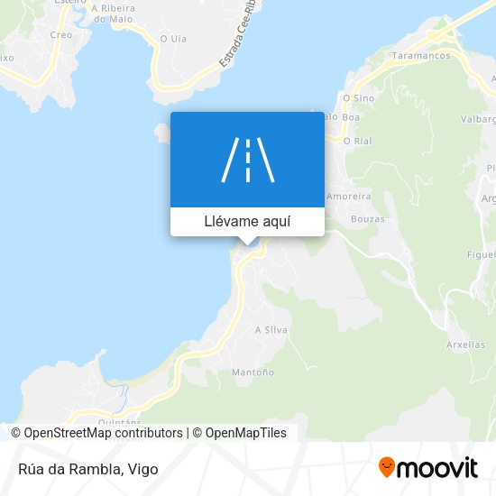 Mapa Rúa da Rambla