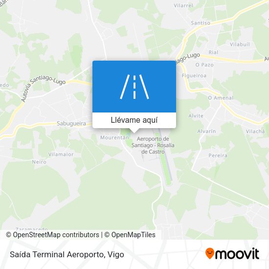 Mapa Saída Terminal Aeroporto