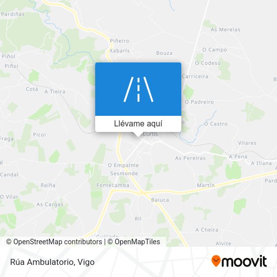 Mapa Rúa Ambulatorio