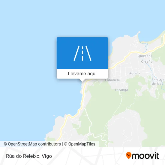 Mapa Rúa do Releixo