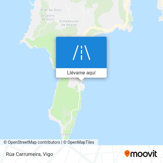 Mapa Rúa Carrumeira