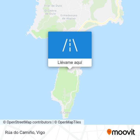 Mapa Rúa do Camiño