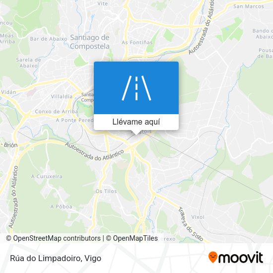 Mapa Rúa do Limpadoiro