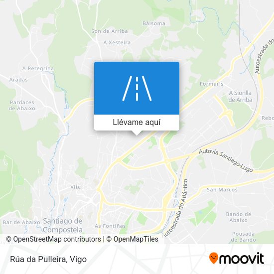 Mapa Rúa da Pulleira