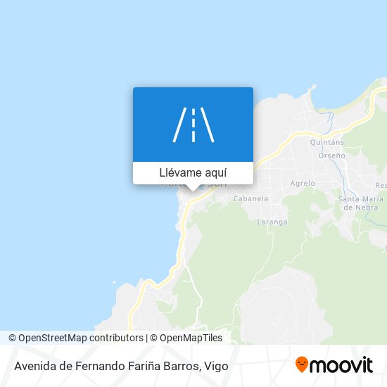 Mapa Avenida de Fernando Fariña Barros