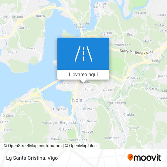 Mapa Lg Santa Cristina