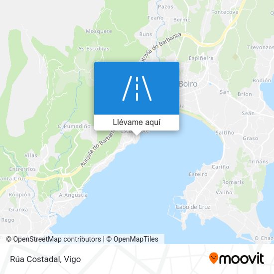 Mapa Rúa Costadal