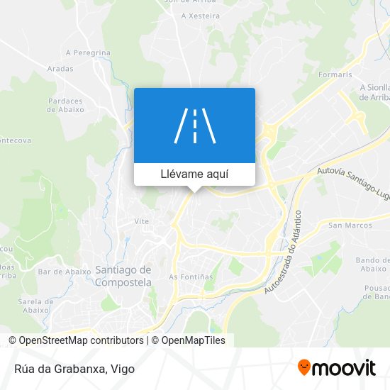 Mapa Rúa da Grabanxa